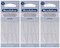 3-PACK - Beadalon Collapsible Eye Needles 2.5-Inch Fine 4 per Pack (in Rigid Pak TM mailer)